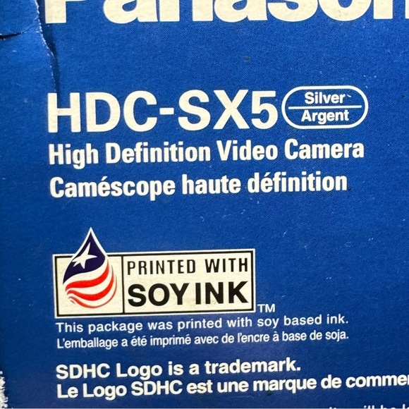 Panasonic HDC-SX5P-S HD 3CCD Camcorder AVCHD Hybrid SD/DVD Factory Sealed NIB - Picture 3 of 11